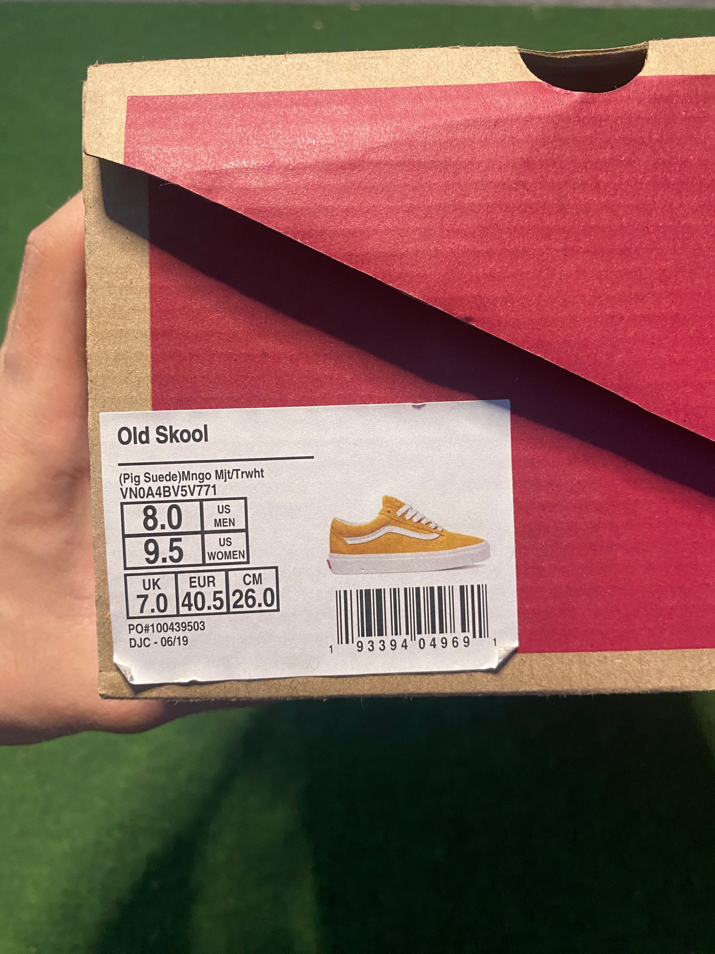 Vans Old Skool Yellow