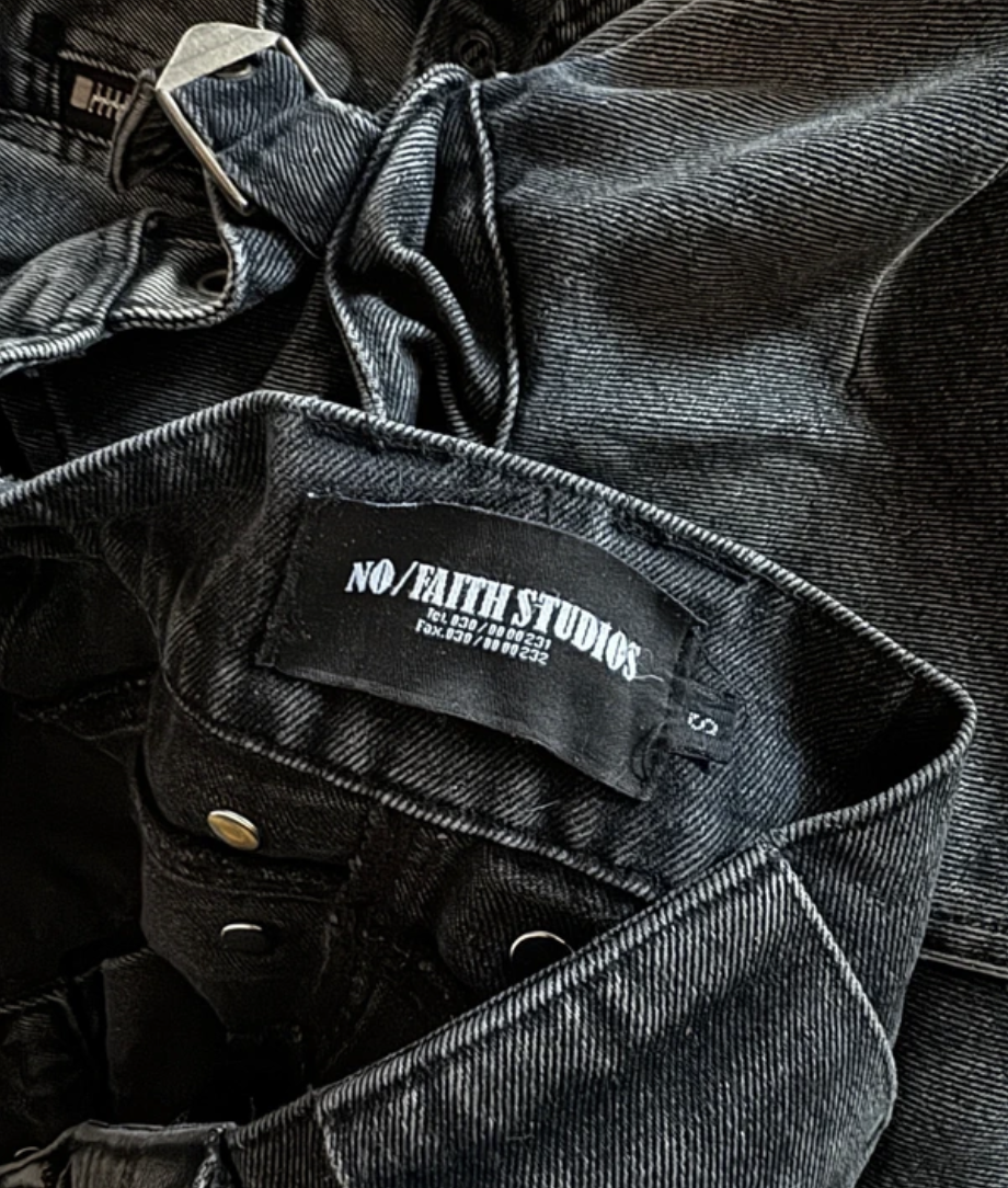No Faith Studios Cargo denim