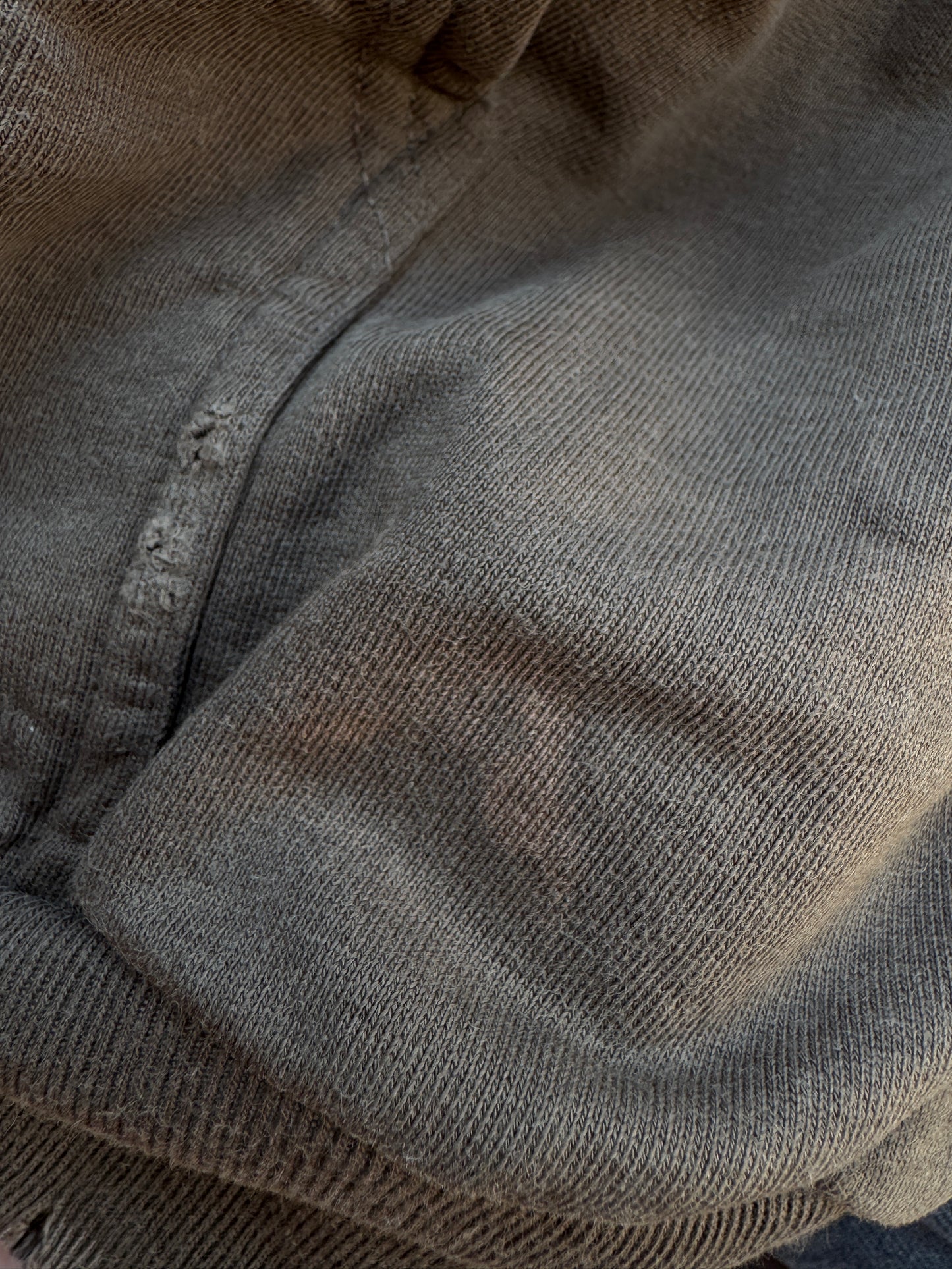 Balenciaga Metal Logo Distressed Hoodie