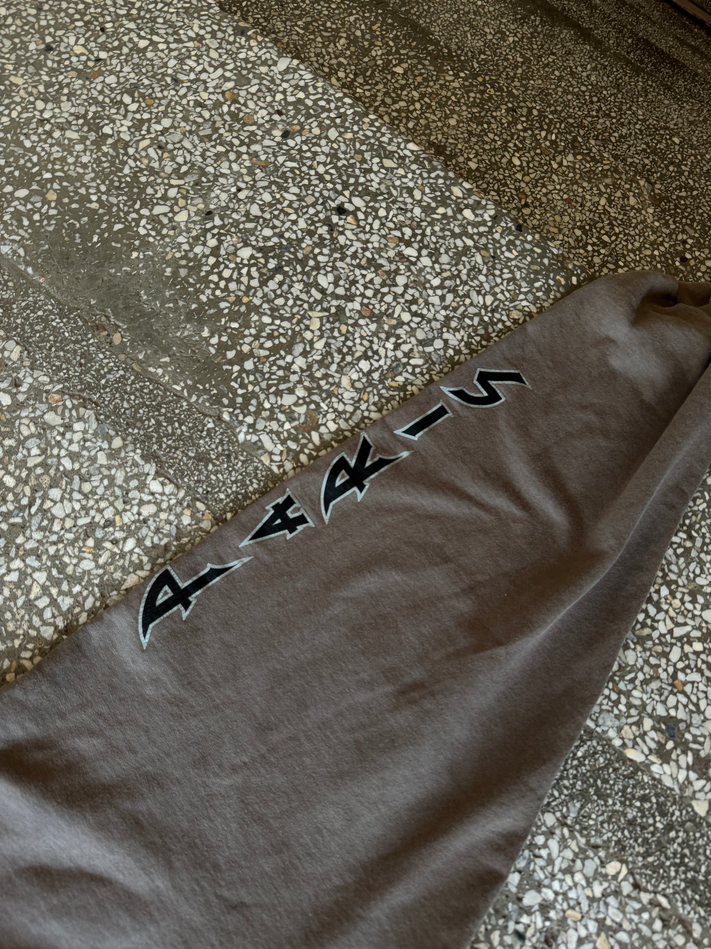 Balenciaga Metal Logo Distressed Hoodie