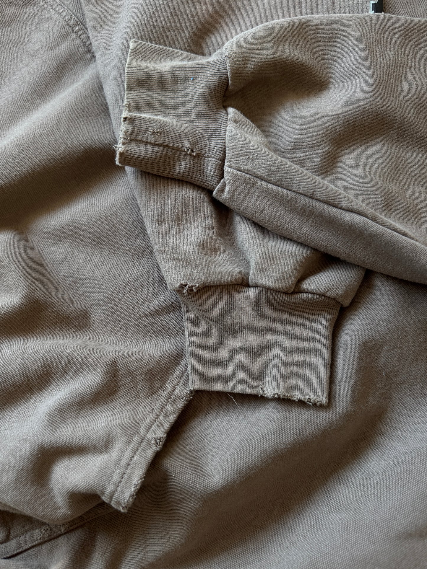 Balenciaga Metal Logo Distressed Hoodie