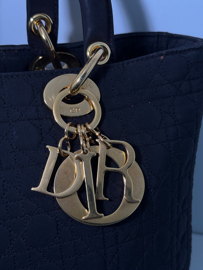 Lady Dior Handbag Black