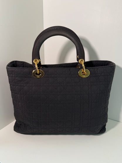 Lady Dior Handbag Black