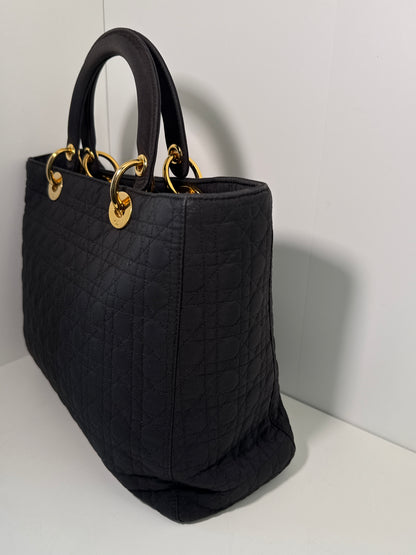Lady Dior Handbag Black