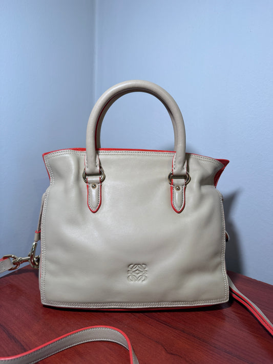 Loewe Flamenco Beige handbag