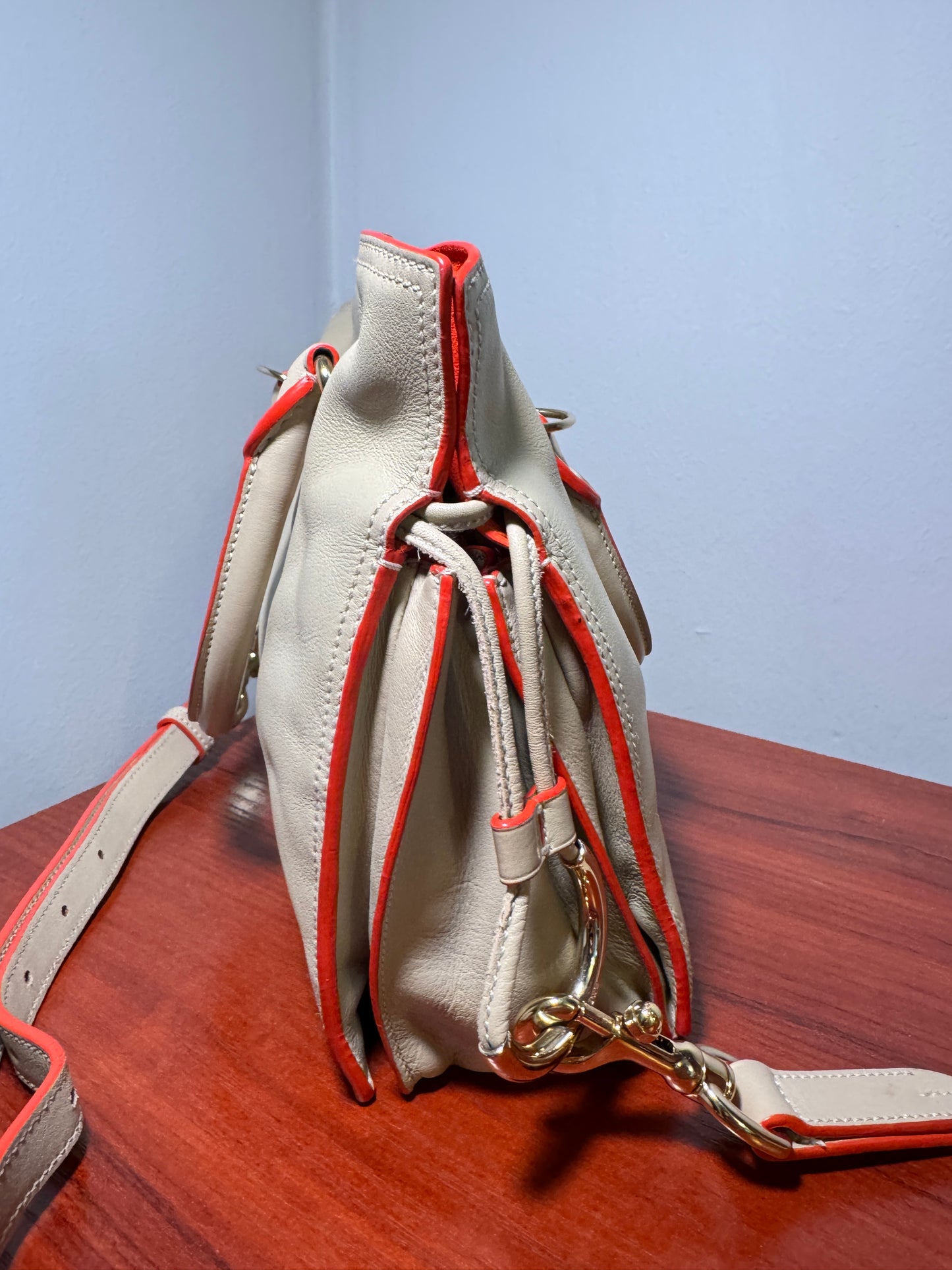 Loewe Flamenco Beige handbag