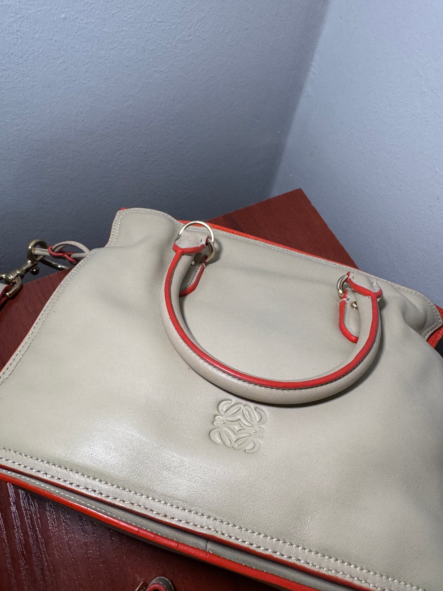 Loewe Flamenco Beige handbag