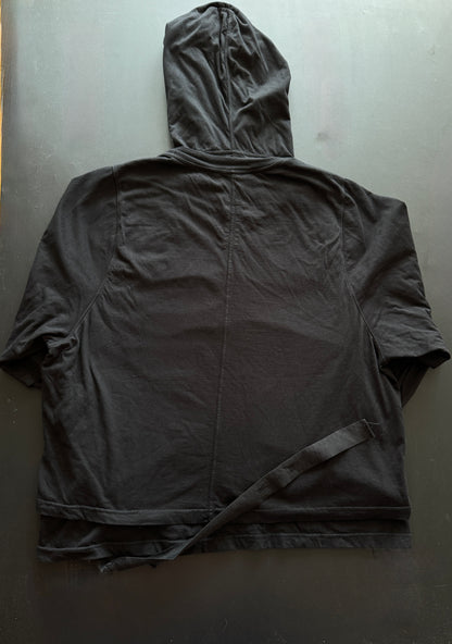 Rick Owens DRKSDD Layered hoodie