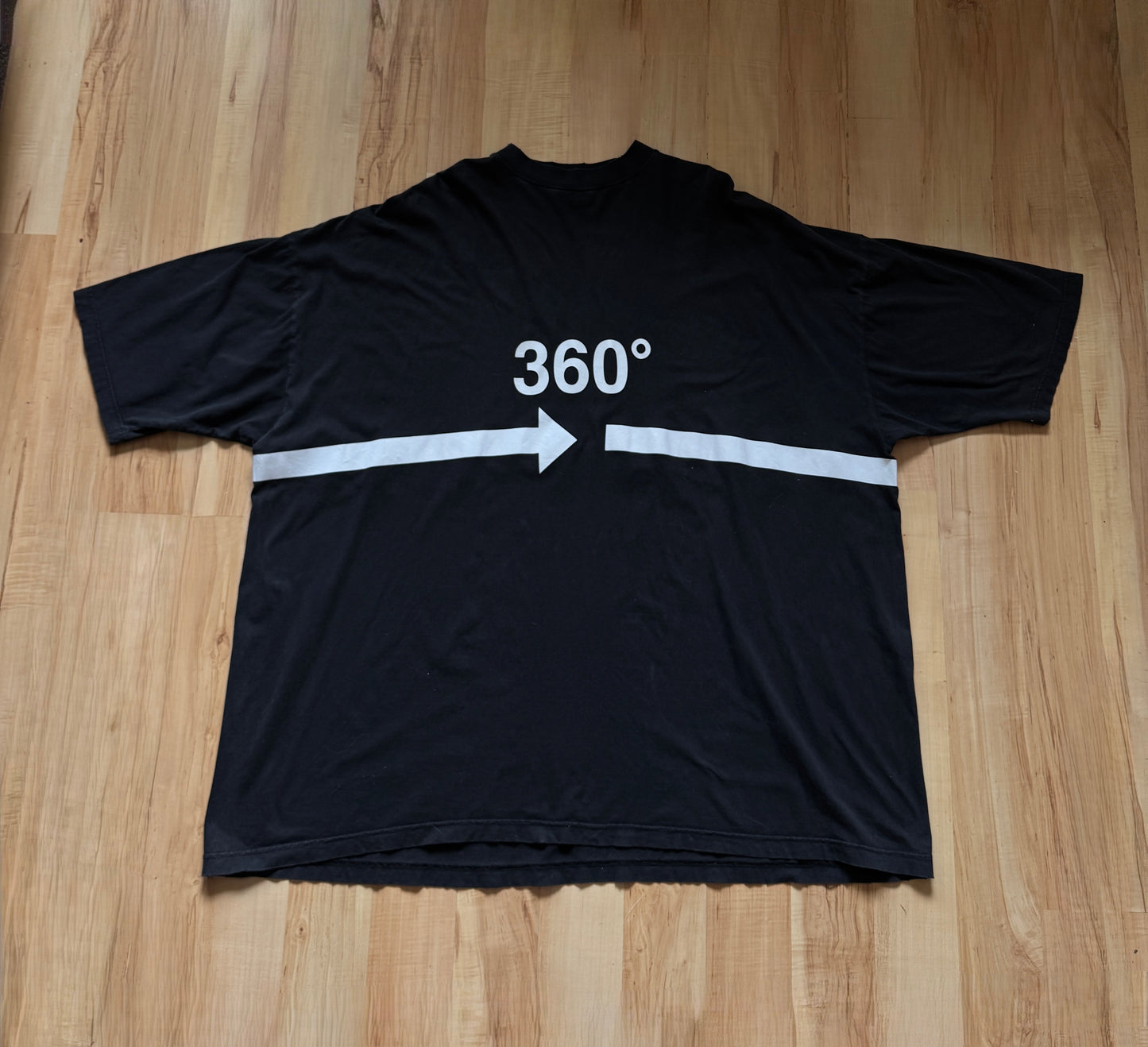 Balenciaga 360 Distressed T-shirt