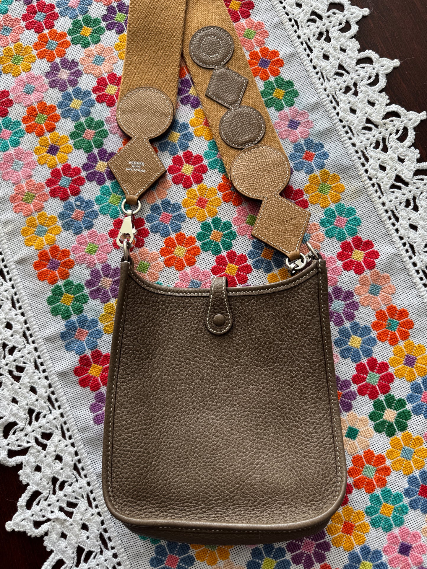 Hermès Mini Evelyne shoulder bag