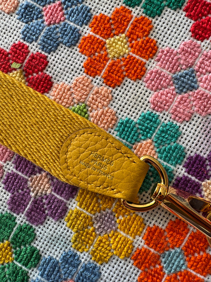 Hermès Mini Evelyne shoulder bag yellow