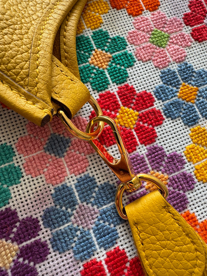 Hermès Mini Evelyne shoulder bag yellow