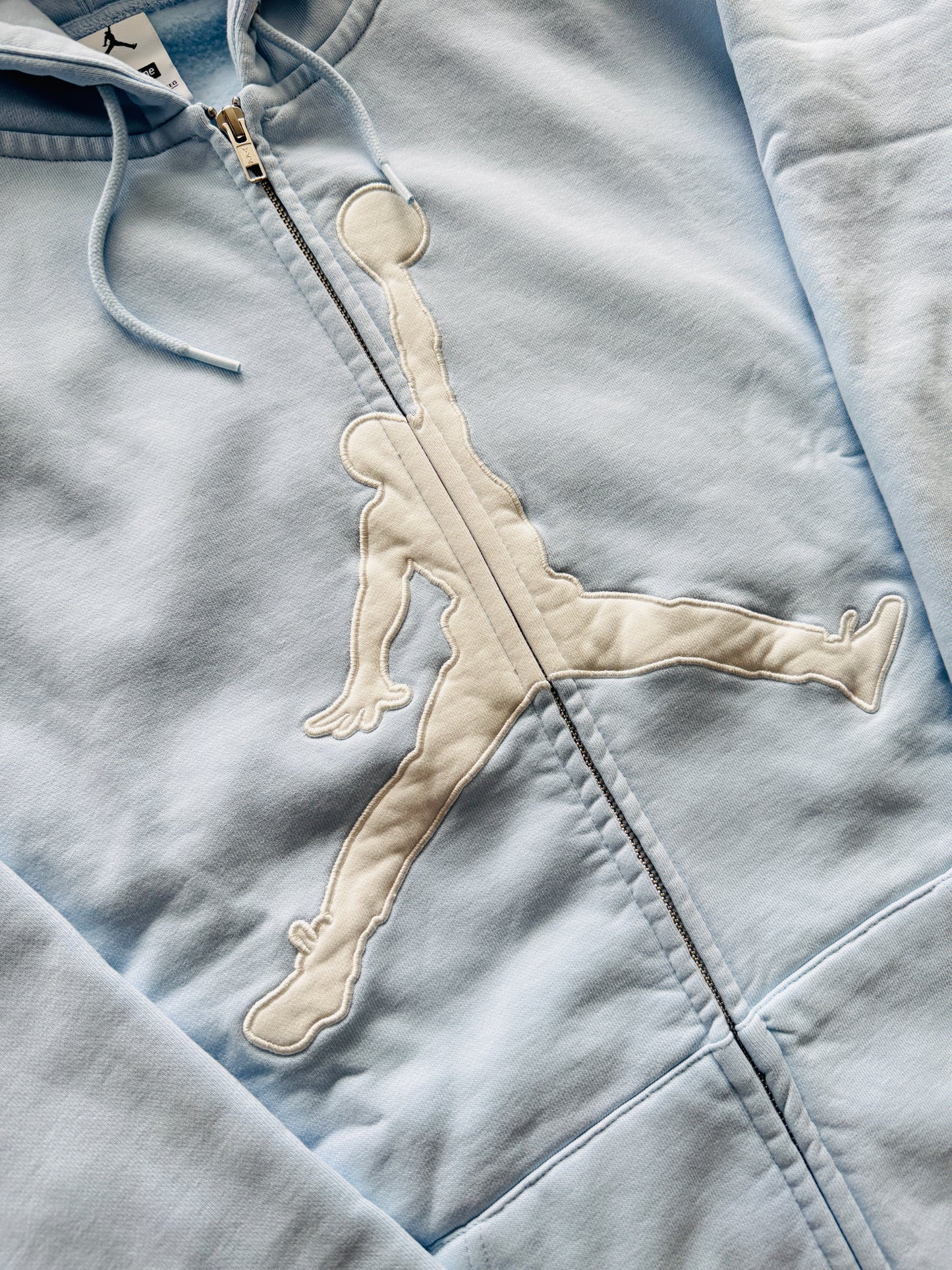Supreme x Jordan Light Blue hoodie (SS26)