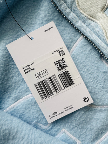 Supreme x Jordan Light Blue hoodie (SS26)