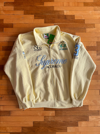 Supreme La Martina Zip up sweater Yellow