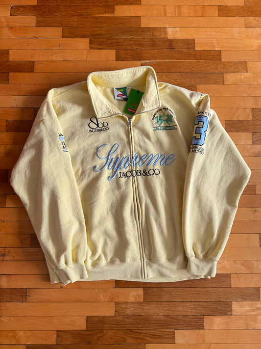 Supreme La Martina Zip up sweater Yellow