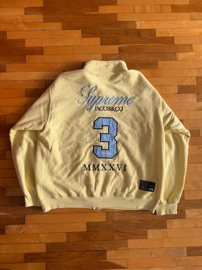 Supreme La Martina Zip up sweater Yellow