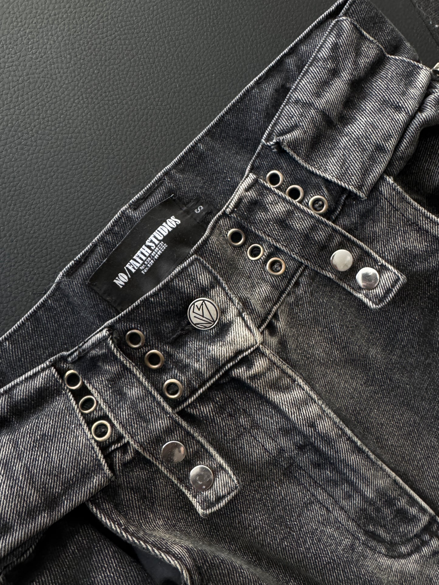 No Faith Studios Cargo denim