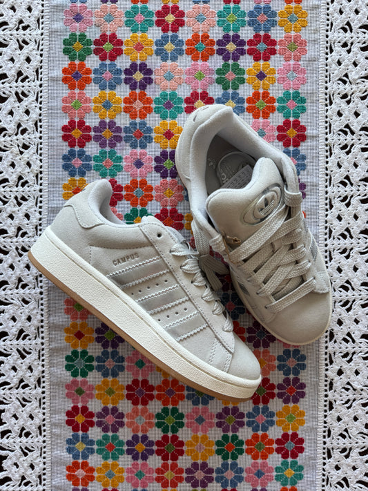 adidas campus silver
