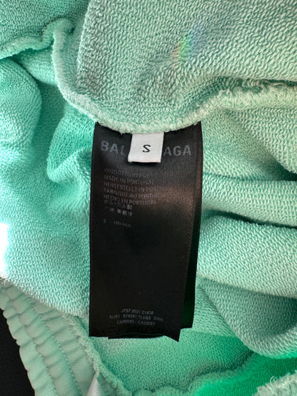 Balenciaga sweat shorts mint