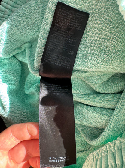 Balenciaga sweat shorts mint
