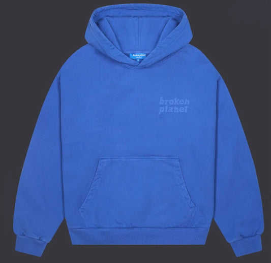Broken Planet Basics hoodie Blue