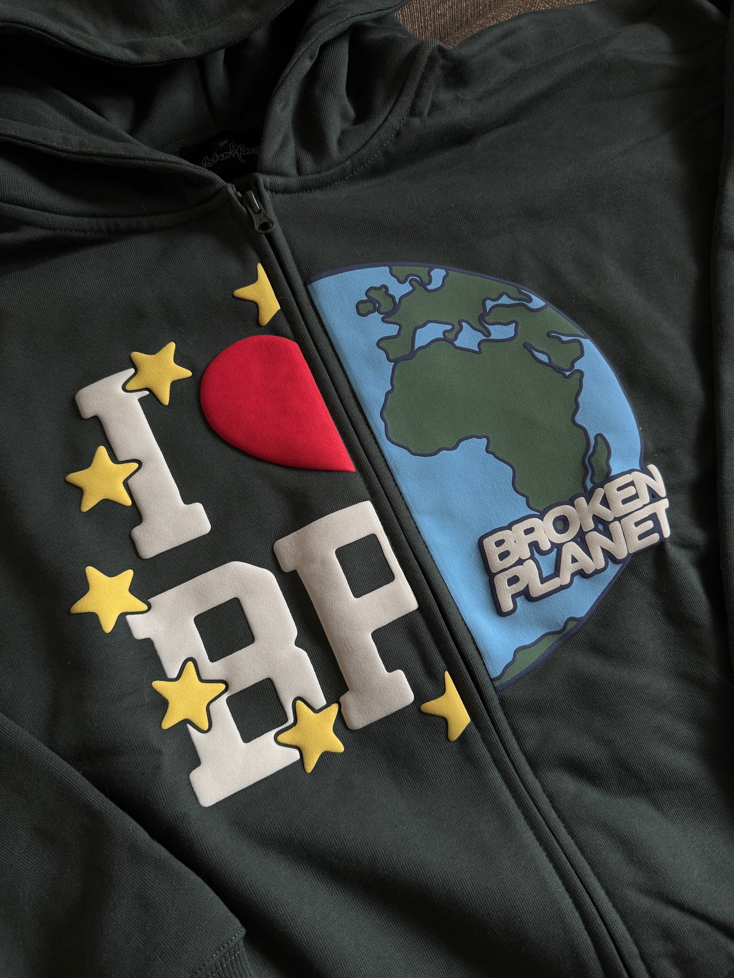 Broken Planet My Planet Zip Up Hoodie