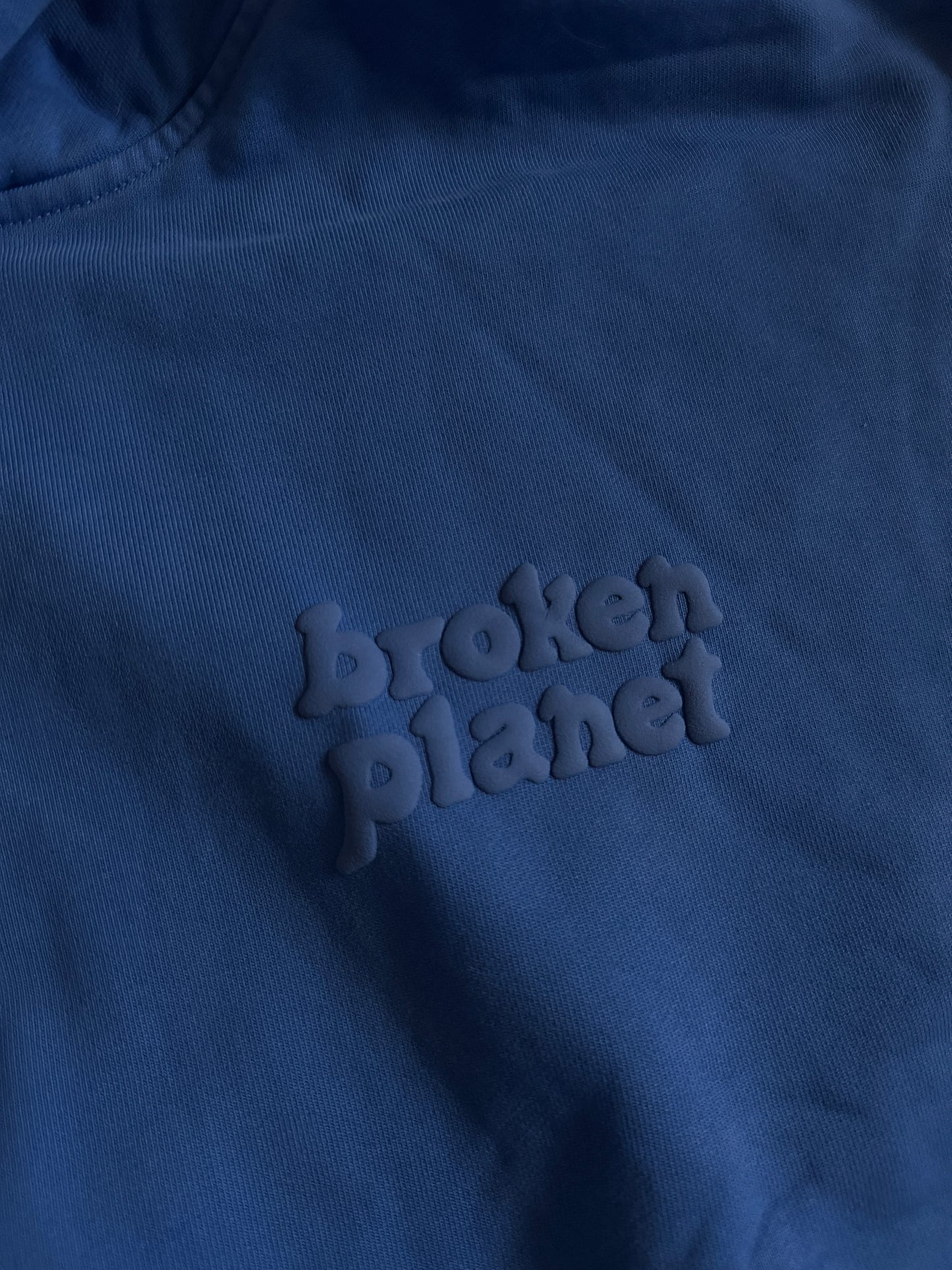 Broken Planet Basics hoodie Blue