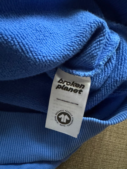 Broken Planet Basics hoodie Blue