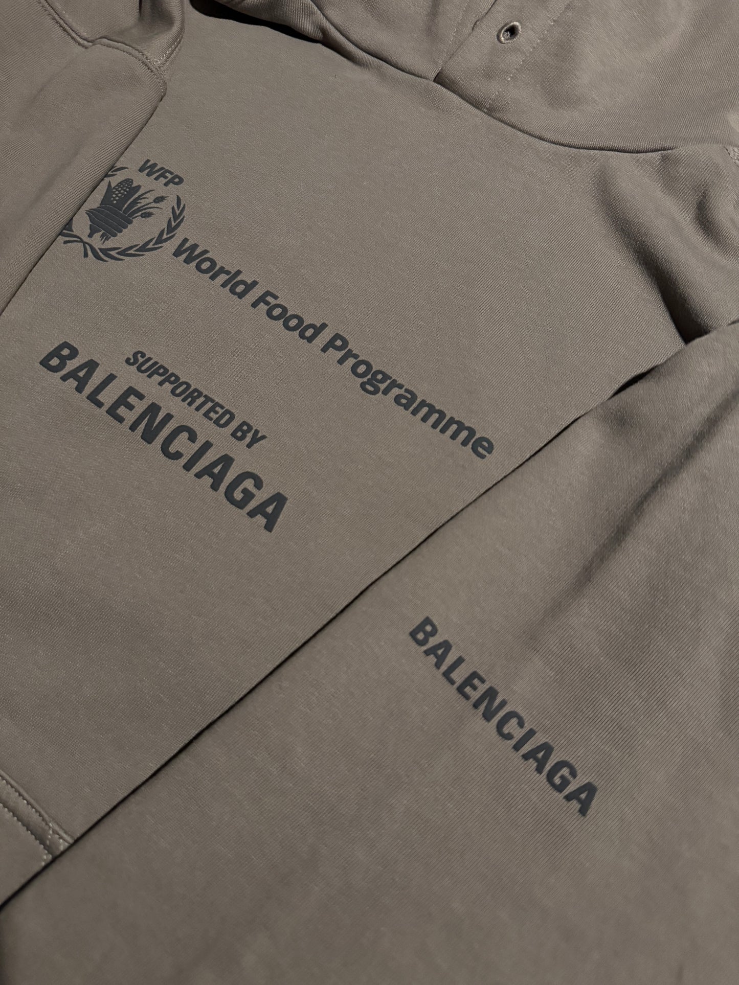 Balenciaga WFP Beige hoodie