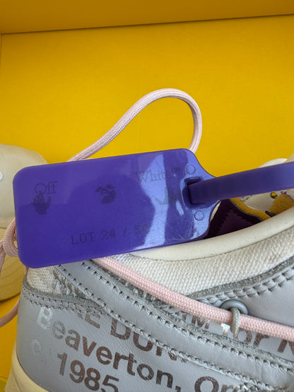 OFF-WHITE X Nike dunk low Lot 24