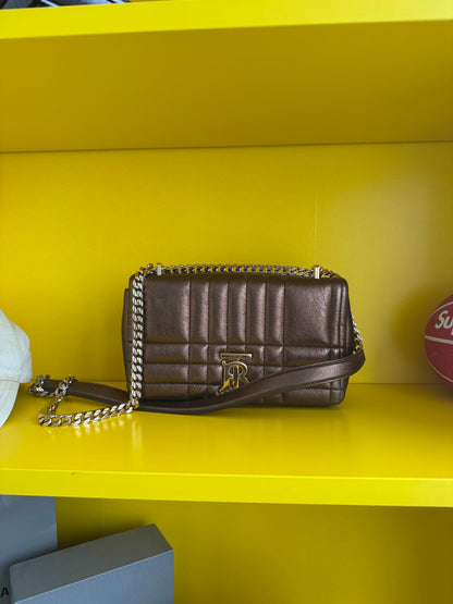 Burberry Handbag Bronze
