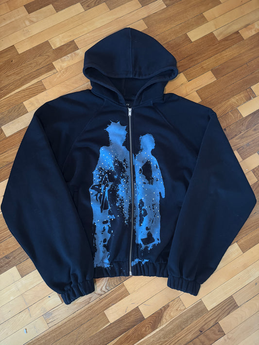 MISBHV Crystal Zip Up Hoodie