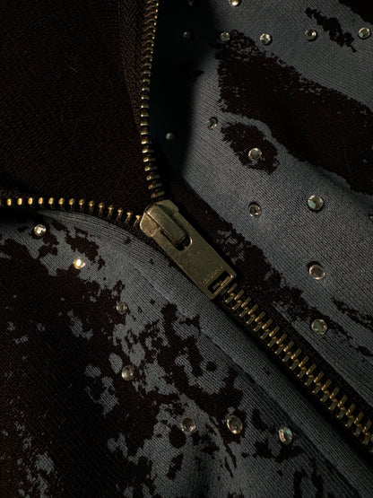 MISBHV Crystal Zip Up Hoodie