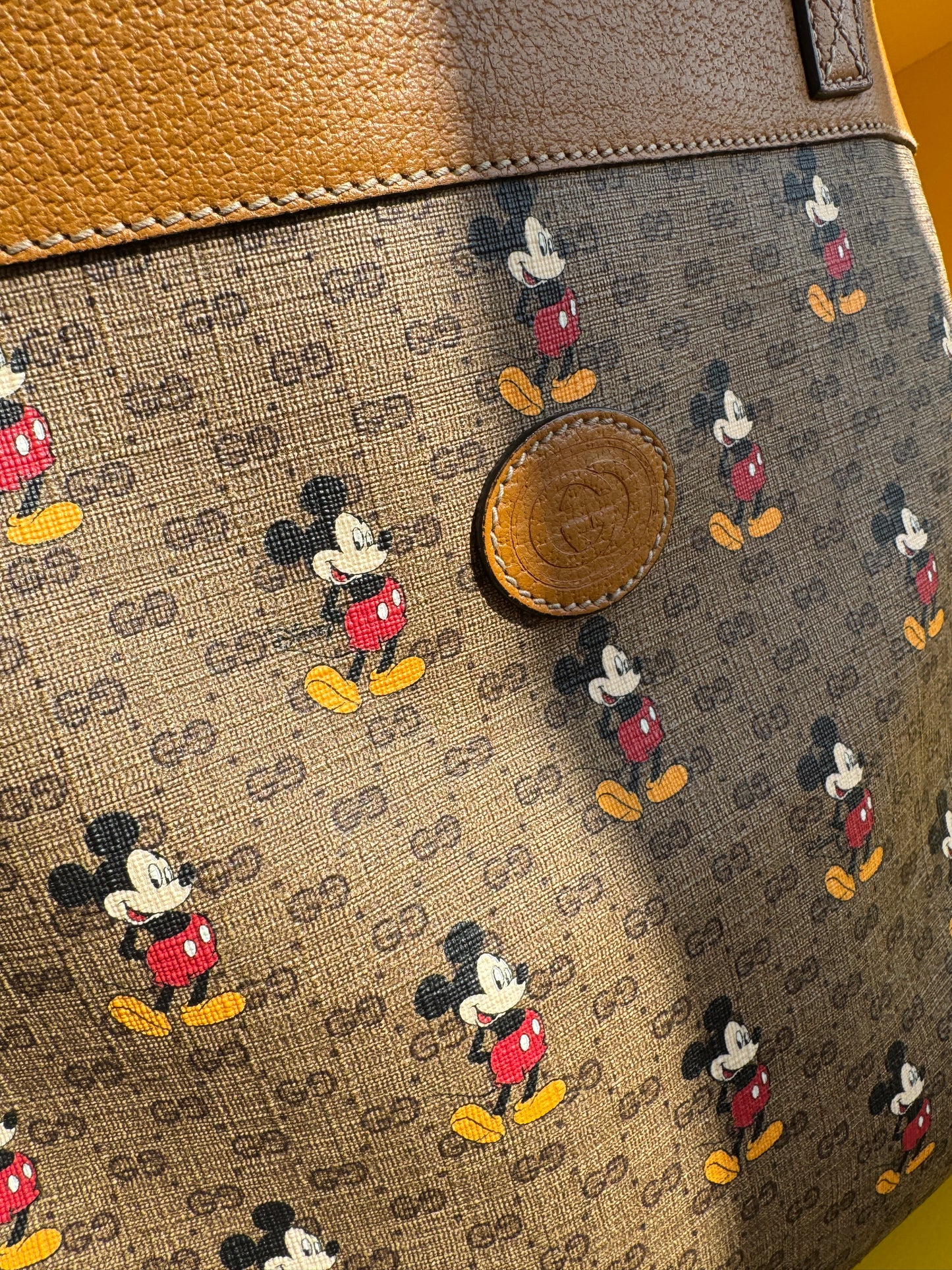 Disney X Gucci Large Tote Bag