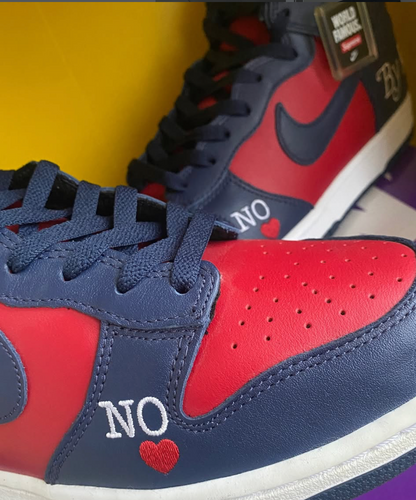 Supreme X Nike SB dunk high By Any Means
