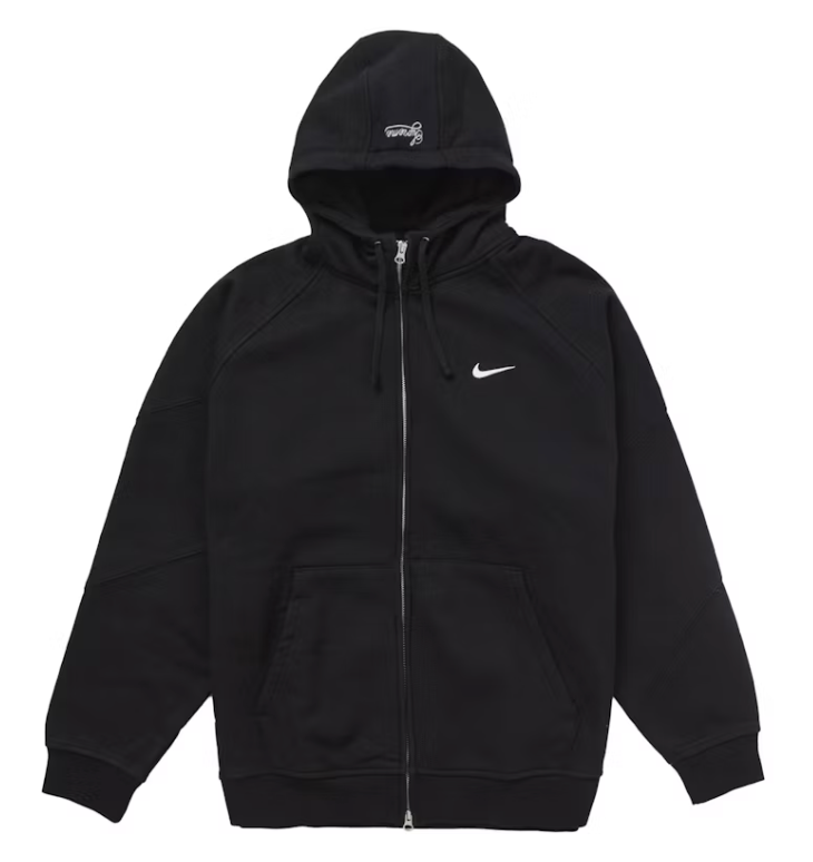 Supreme Nike Zip Up Hooded Sweatshirt