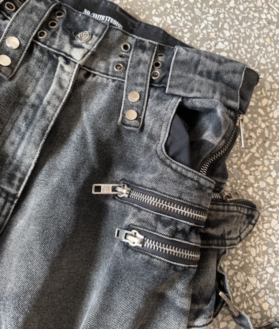 No Faith Studios Cargo denim