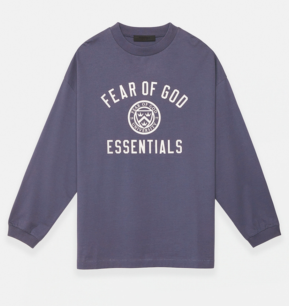 Fear of God ESSENTIALS Marine University long sleeve