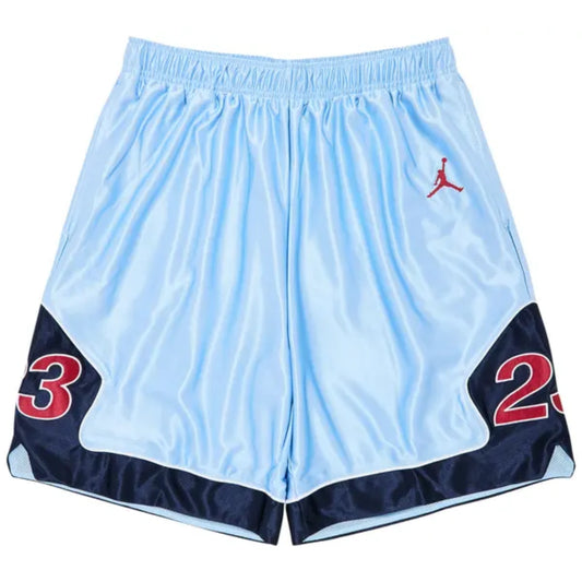 Supreme Jordan Warm Up Short Light Blue