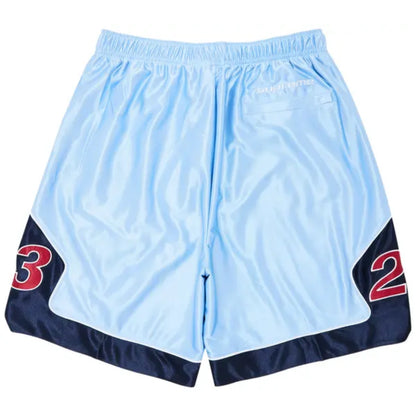 Supreme Jordan Warm Up Short Light Blue